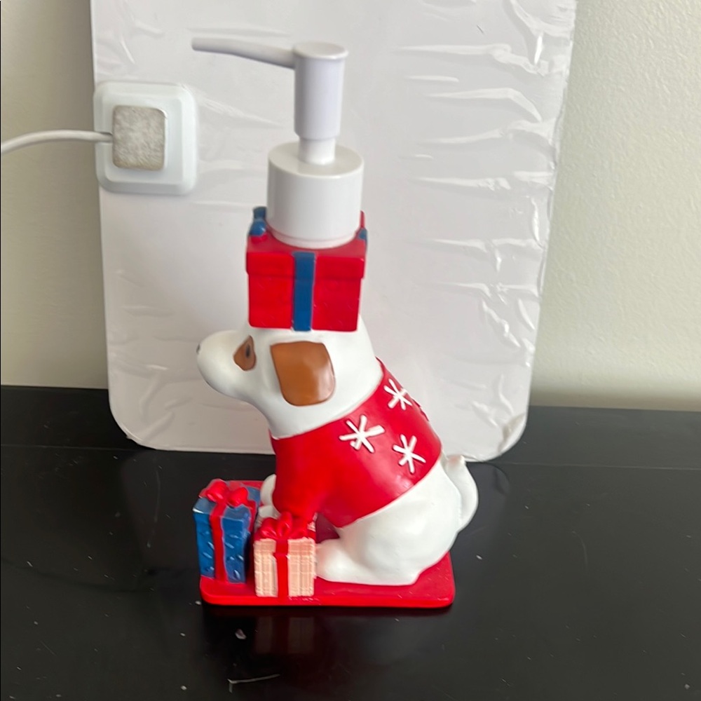 Prabal Gurung for Target Red and White Holiday Dog Soap Dispenser